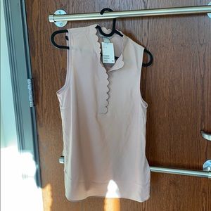 H&M blush blouse
